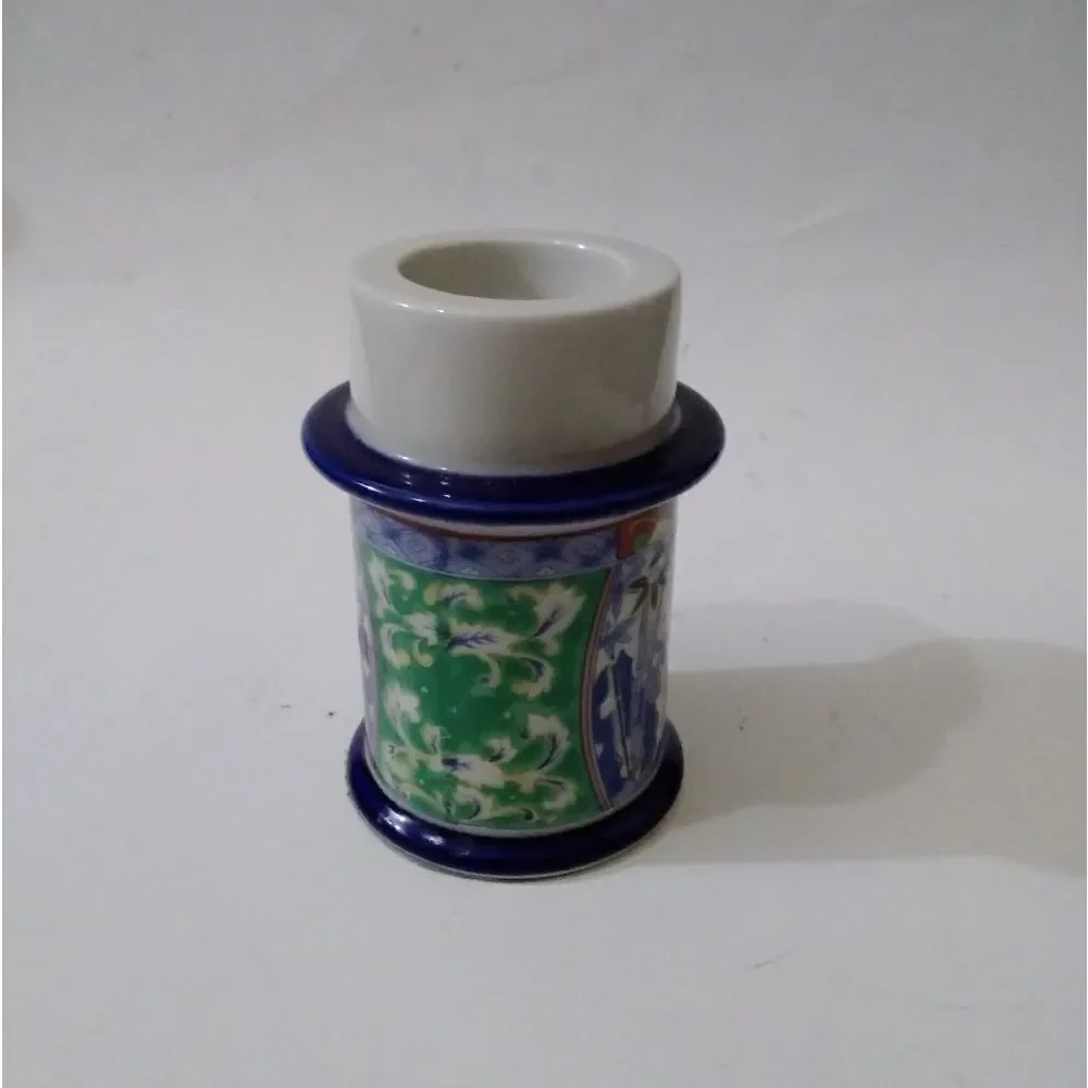 ⬇️⬇️⬇️Hand-painted Candle Holder by CCC Japan